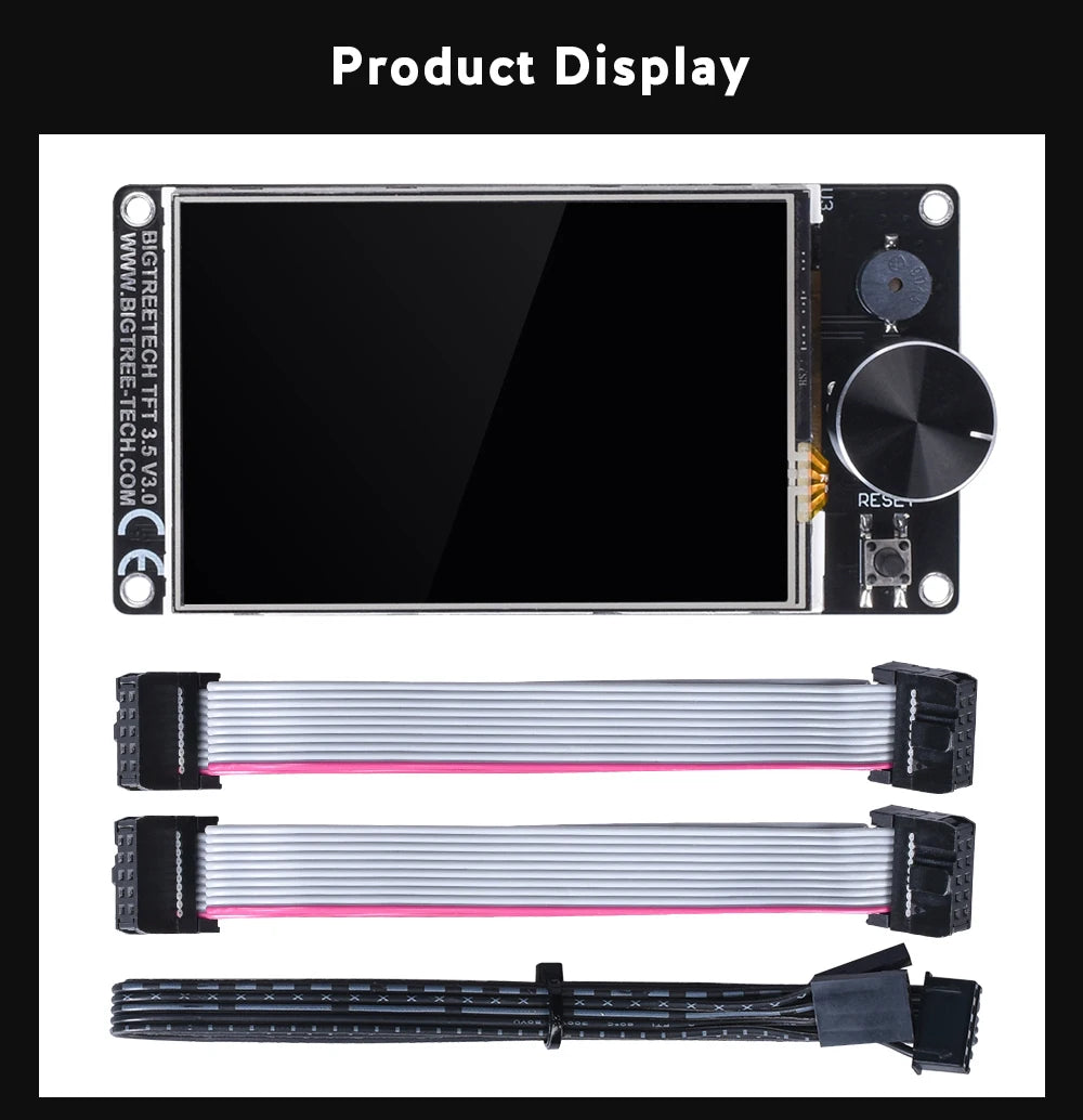 BIGTREETECH TFT35 V3.0 Touch Screen 3.5 inch With WIFI 12864 LCD Display Mode Panel MKS TFT35 For SKR MINI E3 V2.0 Ender Board