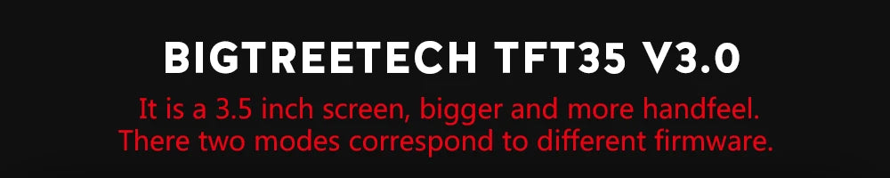 BIGTREETECH TFT35 V3.0 Touch Screen 3.5 inch With WIFI 12864 LCD Display Mode Panel MKS TFT35 For SKR MINI E3 V2.0 Ender Board