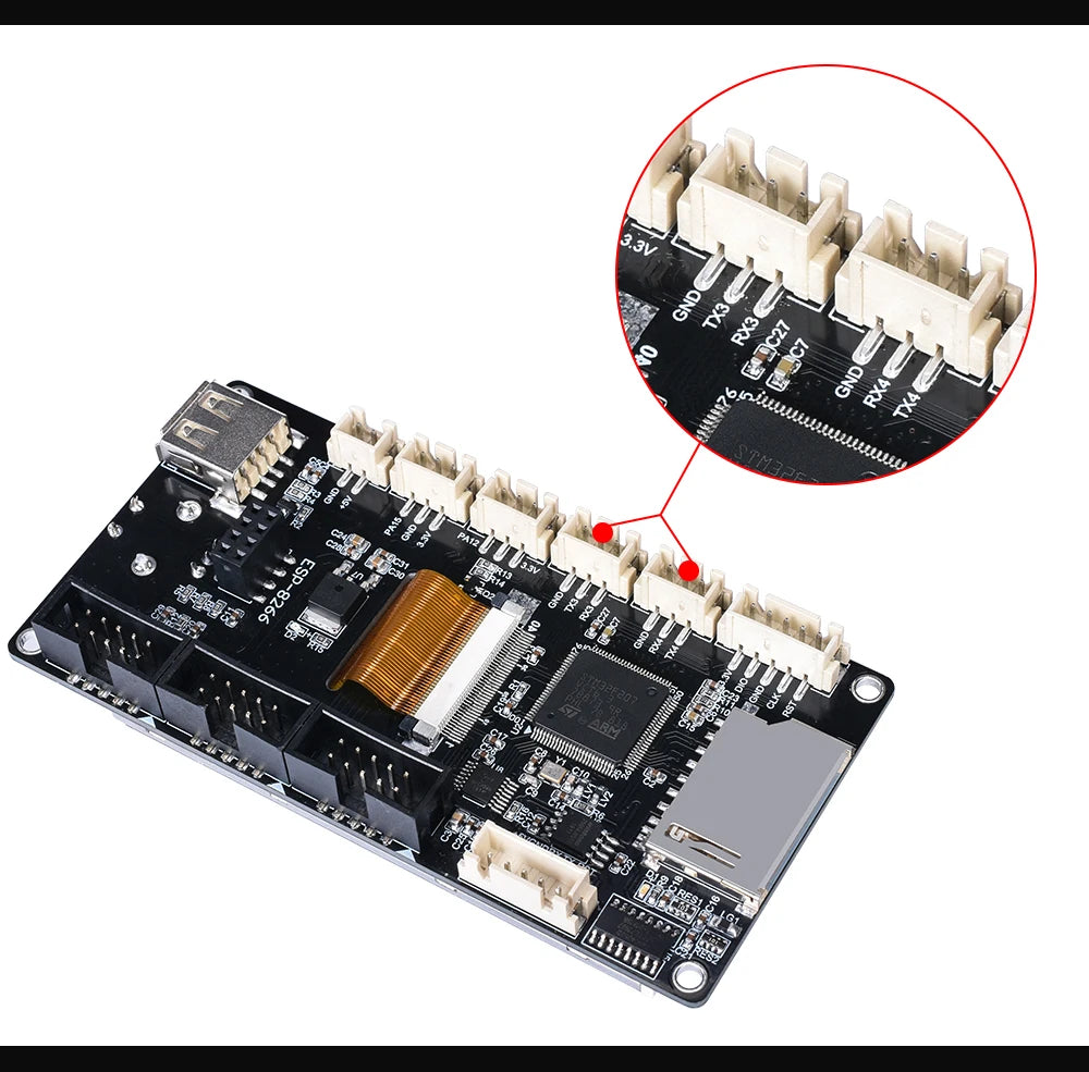 BIGTREETECH TFT35 V3.0 Touch Screen 3.5 inch With WIFI 12864 LCD Display Mode Panel MKS TFT35 For SKR MINI E3 V2.0 Ender Board