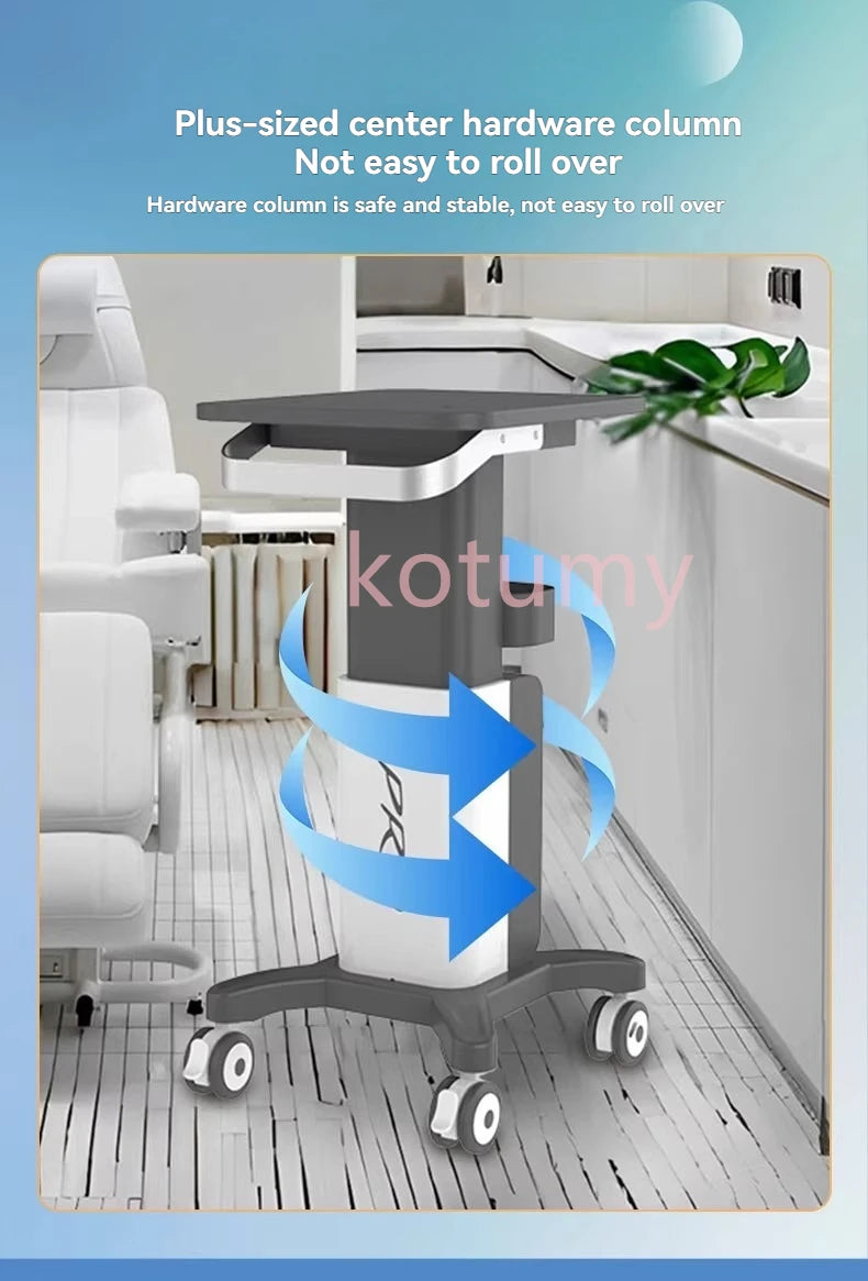 Beauty Equipment Cart Rolling Tray Trolley Cart Portable Trolley Organizers Beauty Salon Hairdressing Auxiliary Cart Furniture