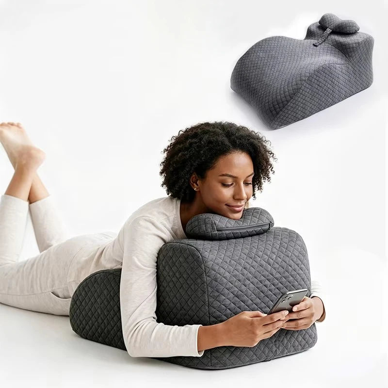 Calm Mood Deep Sleep Pillow Silent Noise Blocking Comfort Bed Pillow Memory Foam Filling For Bedroom Bed Use