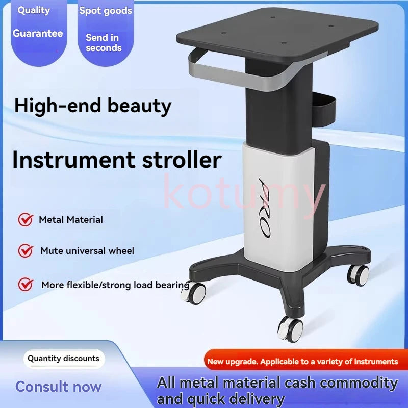 Beauty Equipment Cart Rolling Tray Trolley Cart Portable Trolley Organizers Beauty Salon Hairdressing Auxiliary Cart Furniture