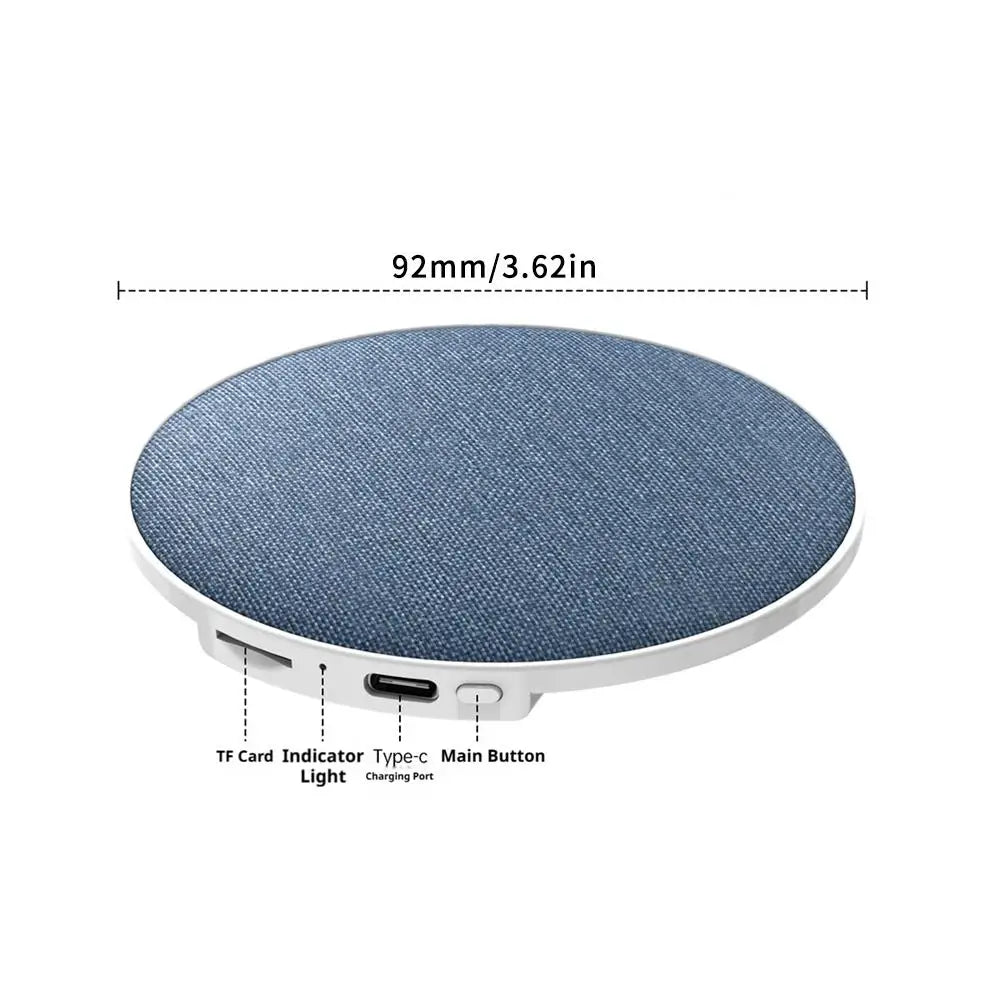 Under Pillow Bluetooth Speaker Ultrasonic Sleep Aid Device Dynamic Sound Bedside Sleep Relaxation Speaker