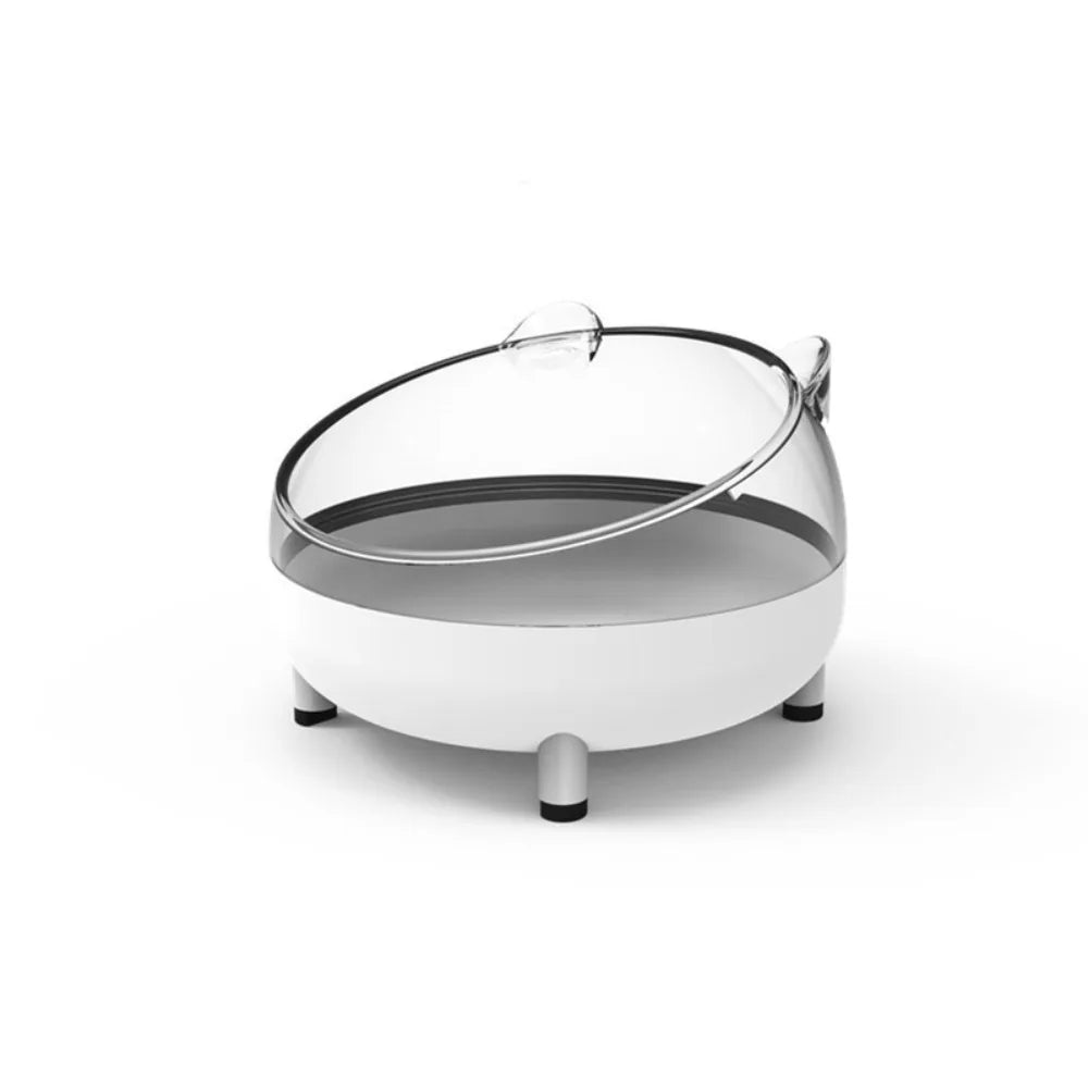 Pet Accessories Transparent For Mice Rabbit Pets Hamster Bathroom Hamster Sand Bath Box Cage Toilet Hamster Sand Bath Container