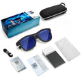 High‑Tech Electrochromic Smart Glasses, Bluetooth Touch‑Controlled Dimming , Premium Multifunctional Design with AI Real‑Time