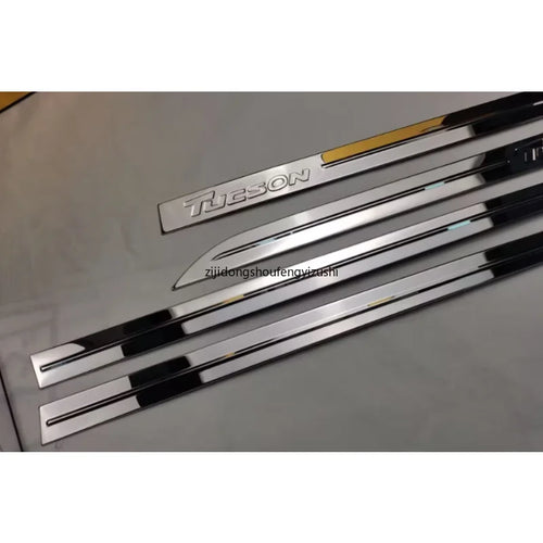 Car Accessories 2015 2016 2017 2018 2019 For Hyundai Tucson  Body door side anti-collision decorative bright strip
