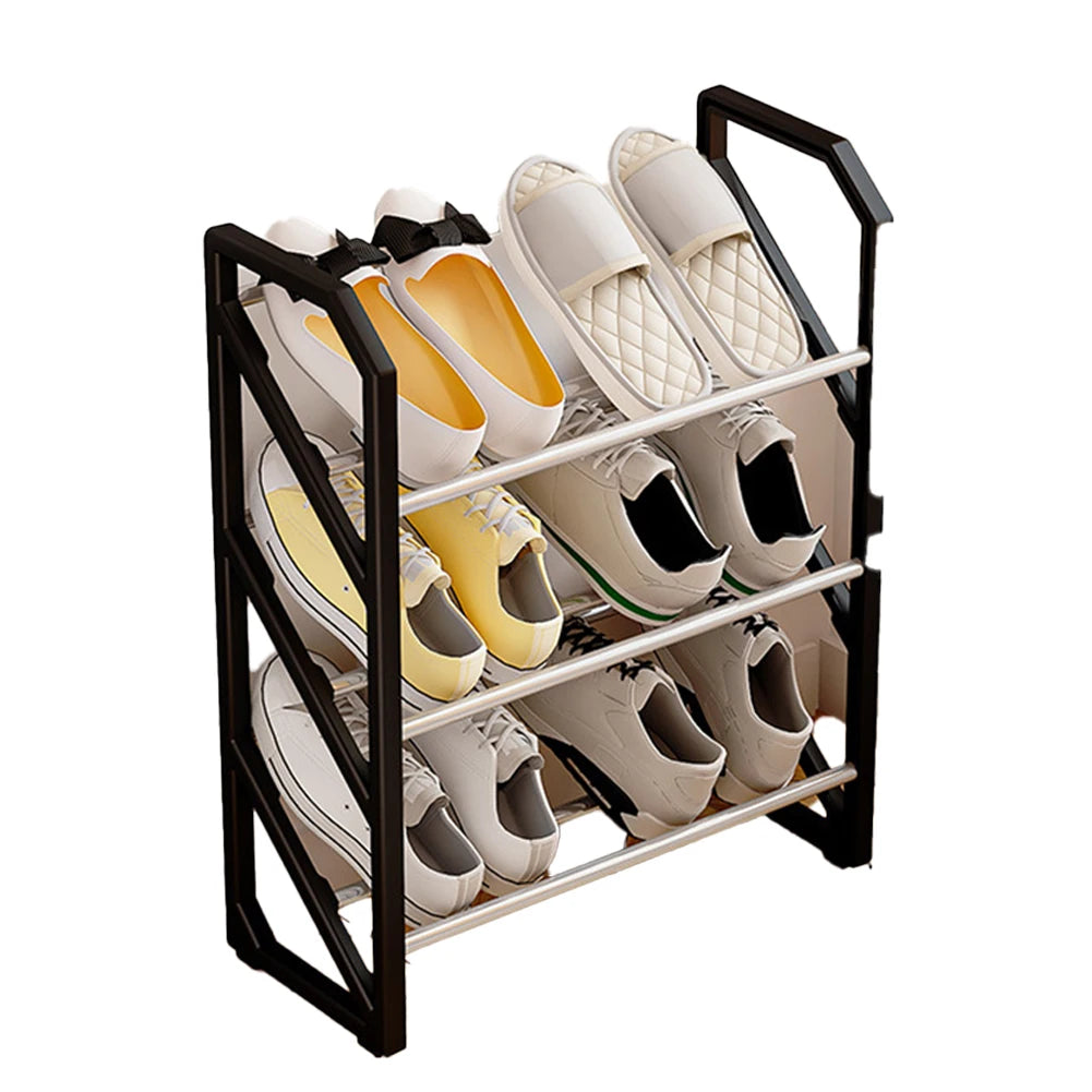Dorm Room Storage Entryway Organization 50*18*5cm Ladder Shoe Rack Easy To Assemble Shoe Organizer Unit Shoe Rack