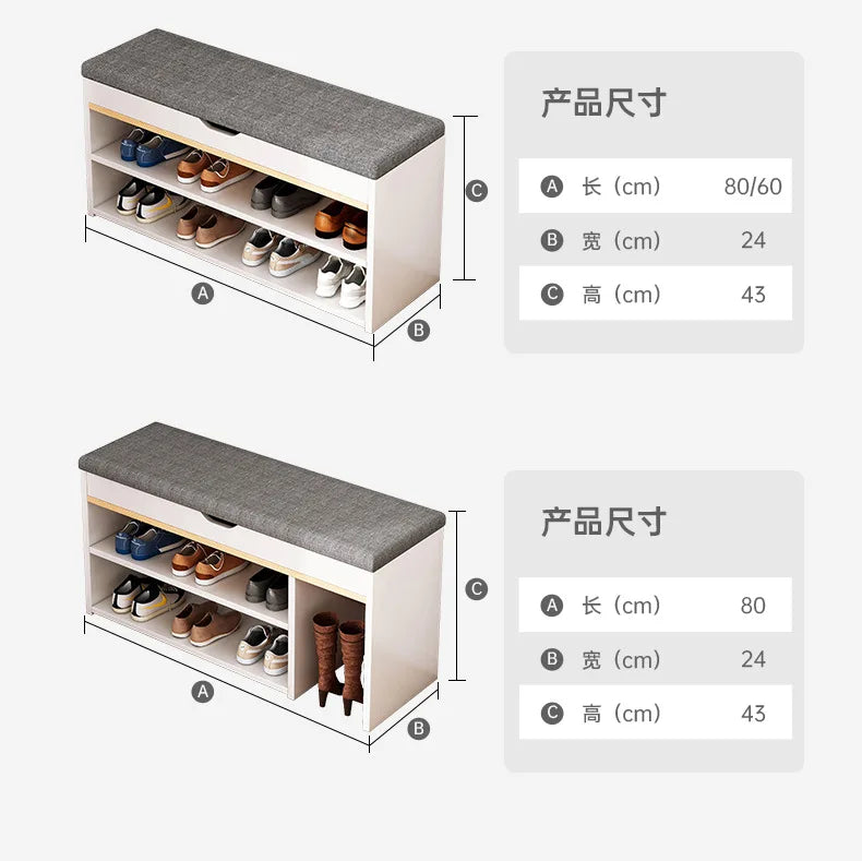 Shoe Rack Household Small Narrow Door Indoor Shelf Dustproof Simple Storage Outside The Door Shoe Cabinet