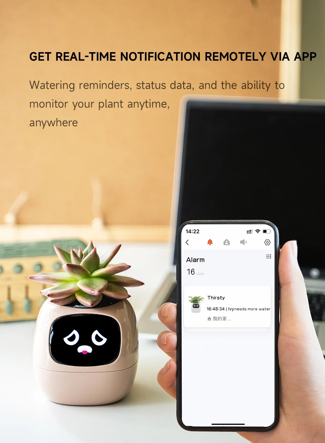 2026 NEW Second Generation Smart Planter Fun Over 49 Rich Expressions 7 Smart AI Chips Make Raising Plants Easy And Fun