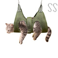 Pet Grooming Hammock Cat Dog Nail Clipper Fixer Teddy Hook Type Feeding Anti-scratch Artifact Restraint Bag Pet Accessories