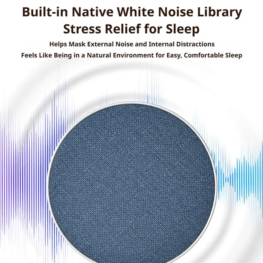 Under Pillow Bluetooth Speaker Ultrasonic Sleep Aid Device Dynamic Sound Bedside Sleep Relaxation Speaker