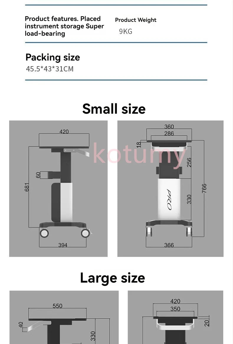 Beauty Equipment Cart Rolling Tray Trolley Cart Portable Trolley Organizers Beauty Salon Hairdressing Auxiliary Cart Furniture