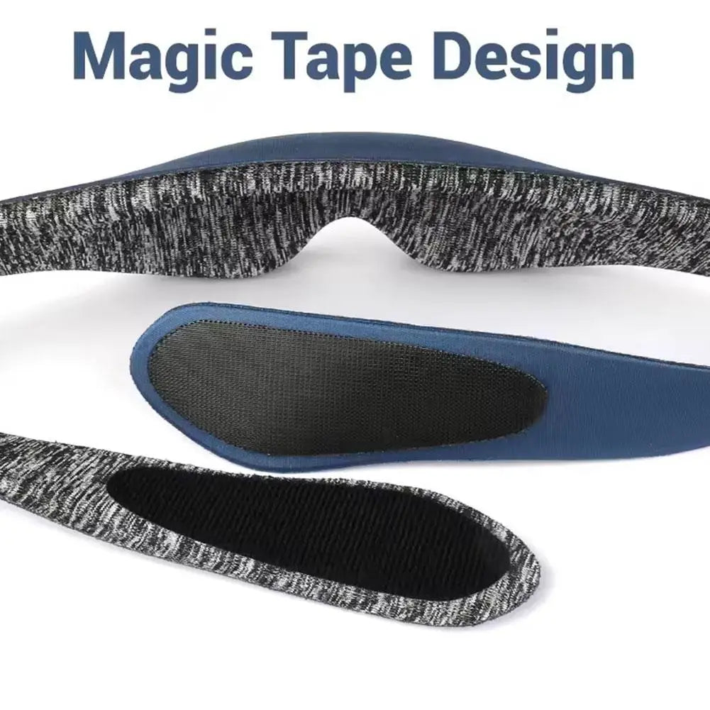Sleep Mask for Sleeping - 3D Breathable Soft Comfortable Eye Mask Light Blocking Insomnia Relief,Adjustable Strap