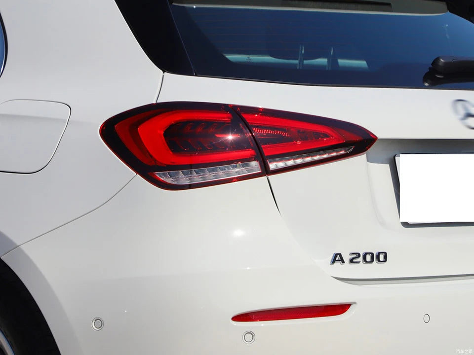 For Mercedes-Benz A-CLASS W177 Hatchback 2019 2020 2021 2022 Car Accessories Outer Tail Lamp Cover Brake Lights Shell Plexiglass