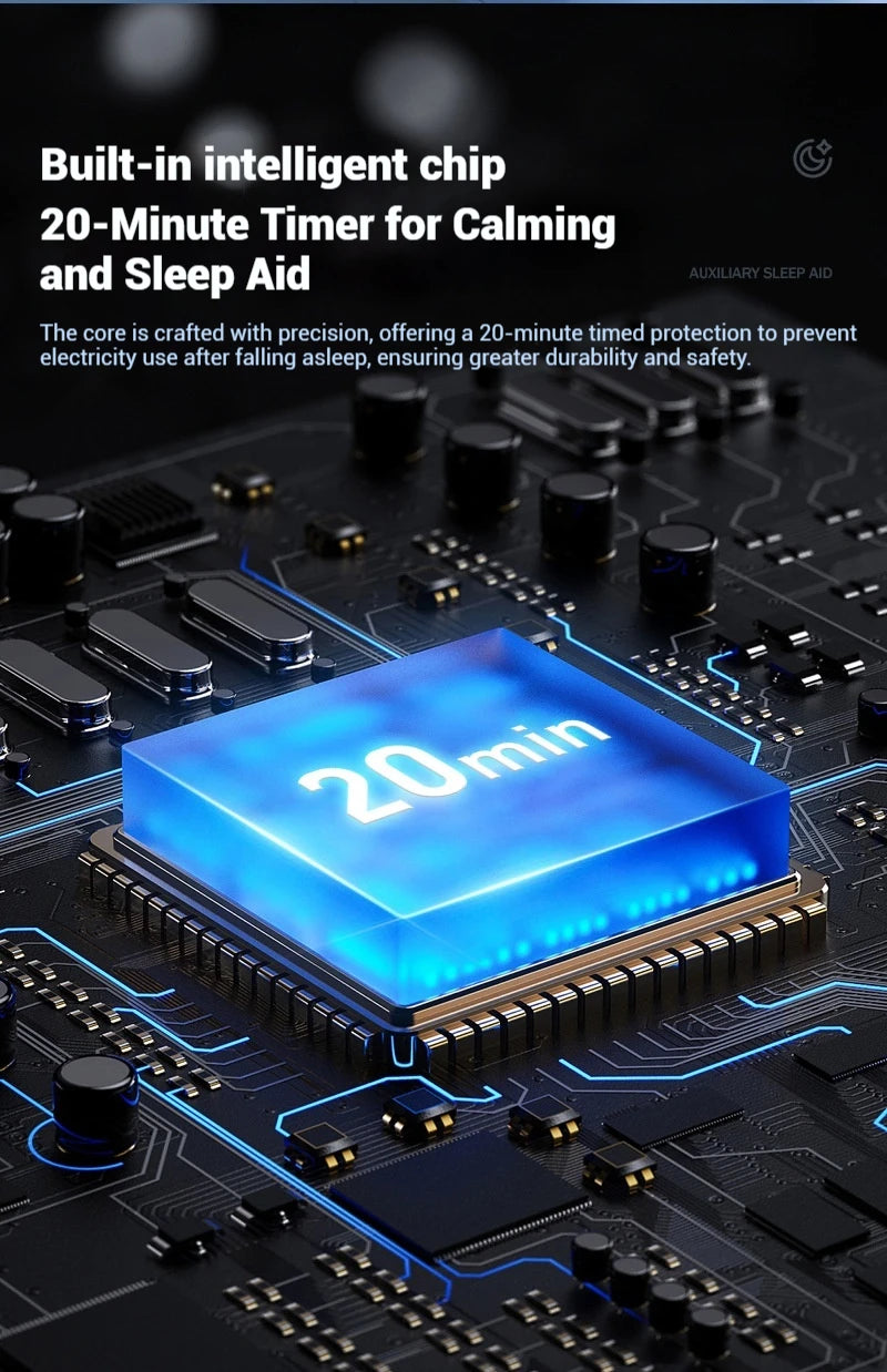 Handheld Sleep Aid Device Smart Microcurrent Home Use Black Tech Sleep Helper, Cross-Border Exclusive Electrical Appliance