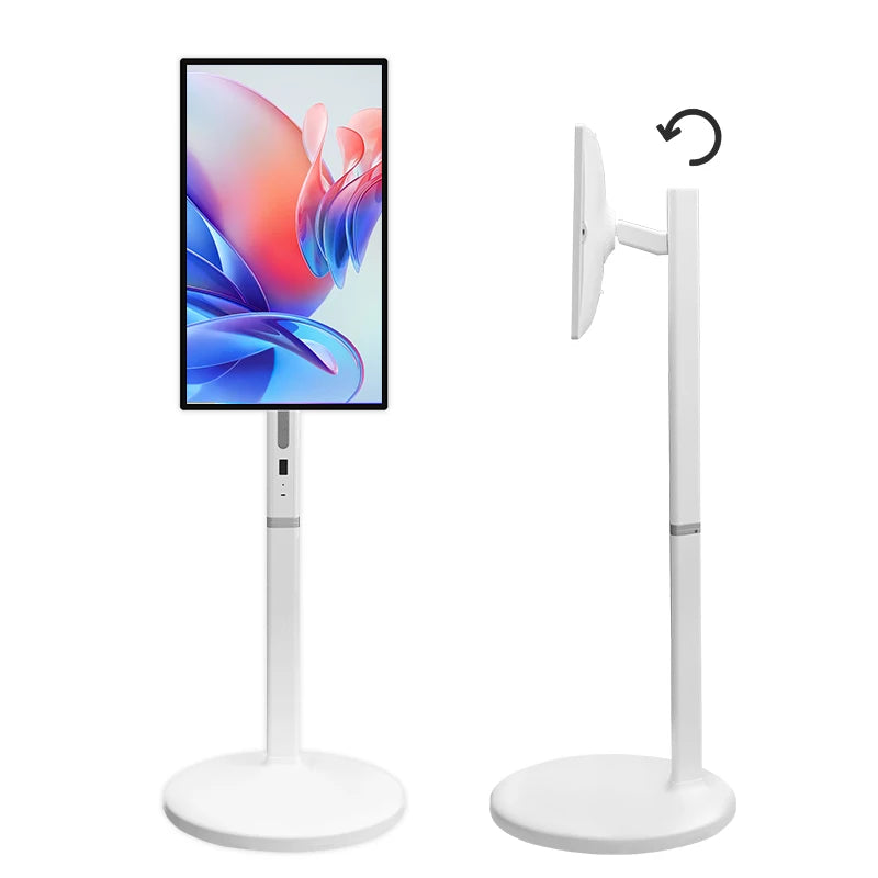 32" Portable 10 Points Capacitive Touch Smart TVs Room Amusement Learning Sport Yoga Durable Interactive Mobile Display