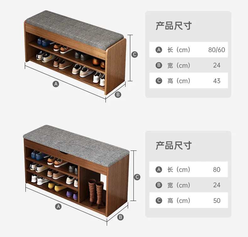 Shoe Rack Household Small Narrow Door Indoor Shelf Dustproof Simple Storage Outside The Door Shoe Cabinet