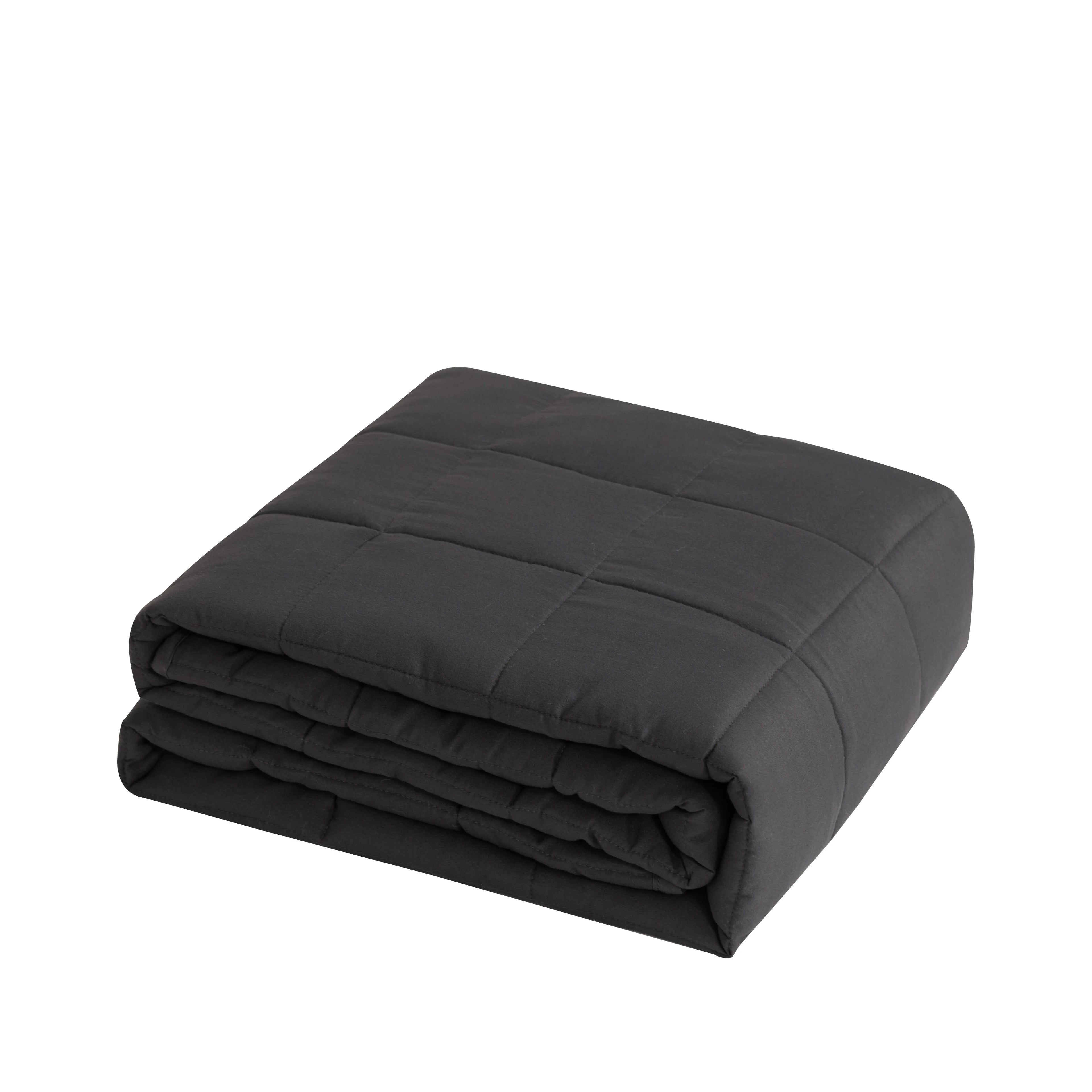 Good Nite Weighted Blanket for Adults - 4/6/8kg Heavy Double Blanket, Improves Sleep & Relaxation (Grey