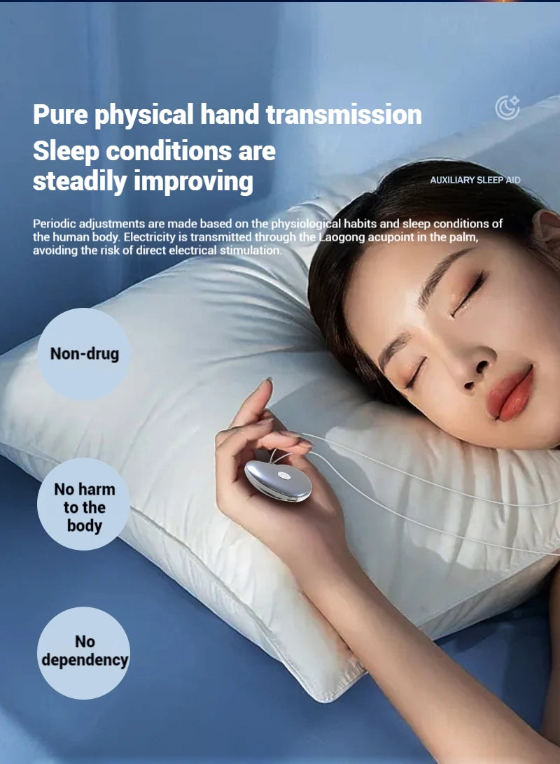 Handheld Sleep Aid Device Smart Microcurrent Home Use Black Tech Sleep Helper, Cross-Border Exclusive Electrical Appliance
