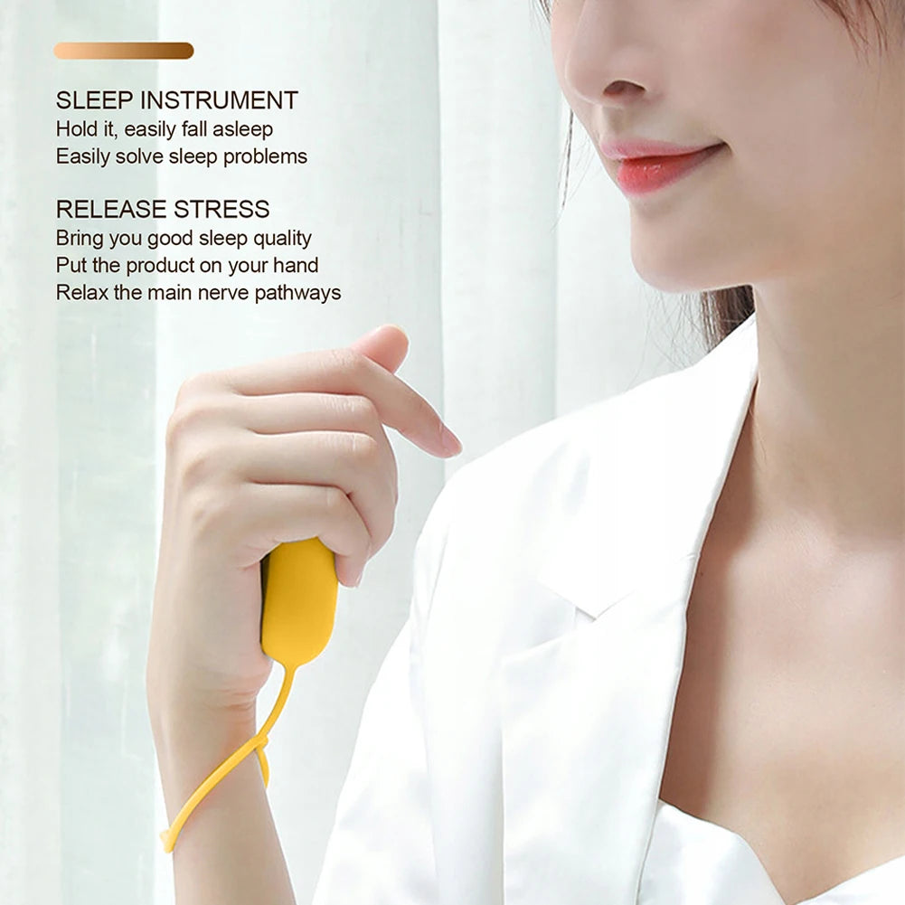 Sleep Aid Machine Focus Attention Handheld Micro-Current Instrument   Relief Holding Sleep Device for Fast Asleep