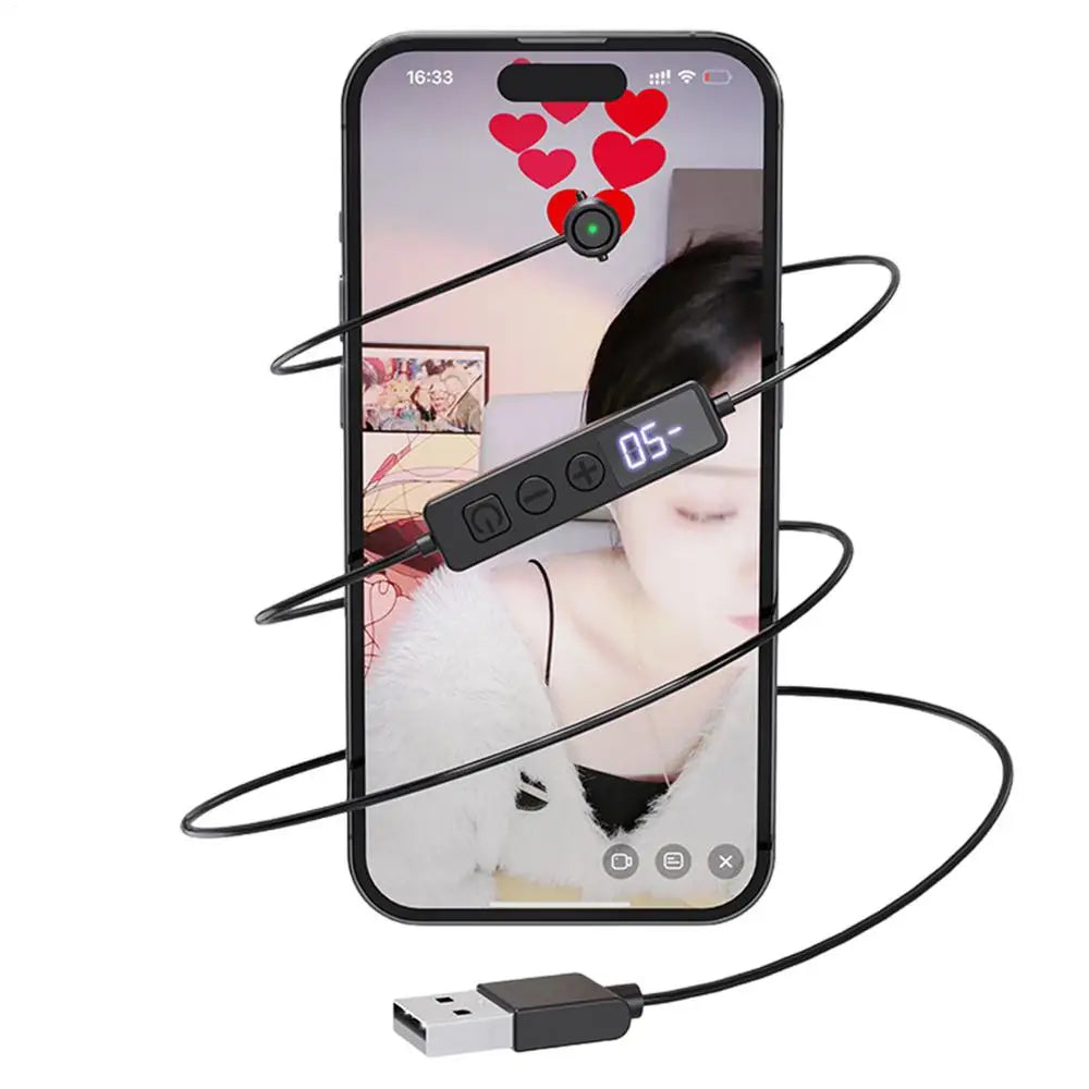 Screen Auto Clicker For Smart Phone Apps Video Live Streaming Gadget Silent Click Automatic Physical Tapper for Shopping Gaming