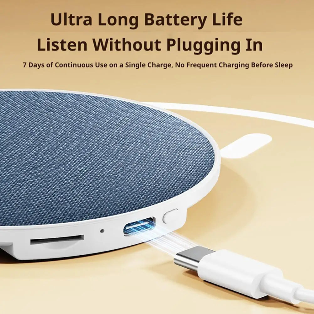Under Pillow Bluetooth Speaker Ultrasonic Sleep Aid Device Dynamic Sound Bedside Sleep Relaxation Speaker