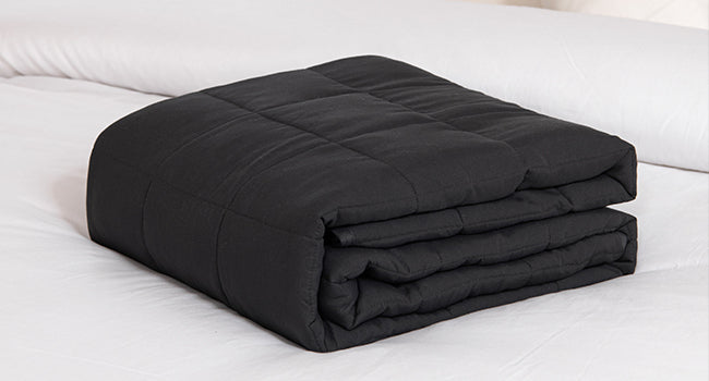 Good Nite Weighted Blanket for Adults - 4/6/8kg Heavy Double Blanket, Improves Sleep & Relaxation (Grey